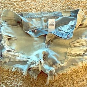 American eagle jean shorts NWT